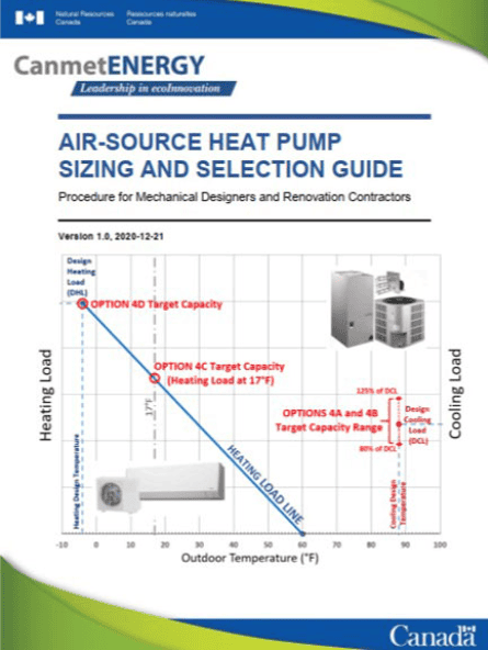 Toolkit for Air Source Heat Pump Sizing and Selection - Deep Energy ...